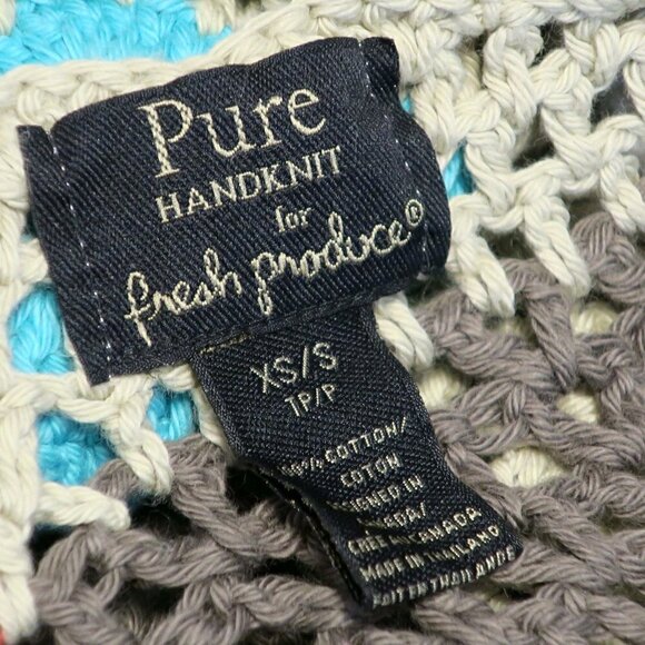Pure Handknit Fresh Produce Asymmetrical Sweater - Picture 3 of 3